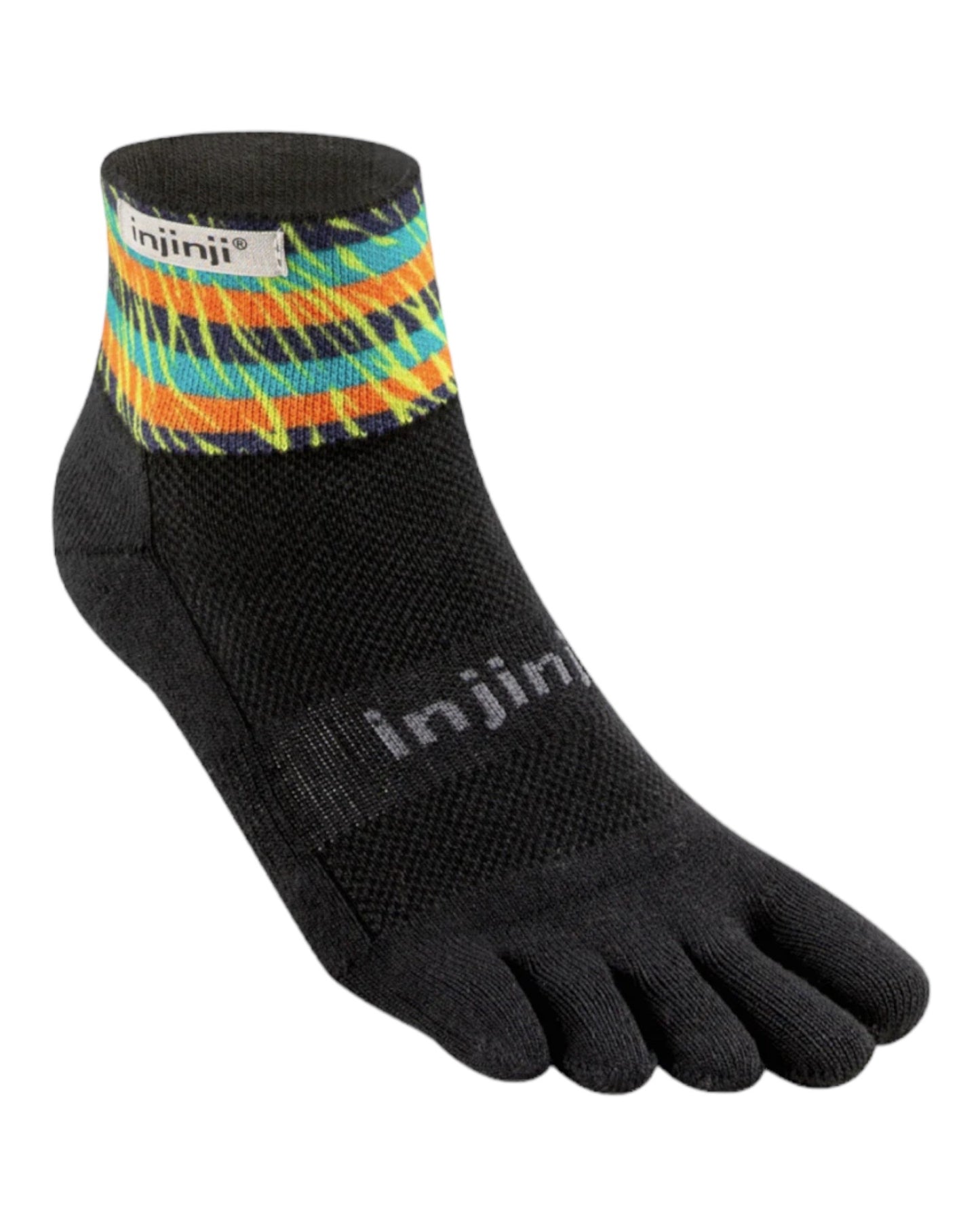 (Unisex) Injinji spectrum trail midweight mini crew