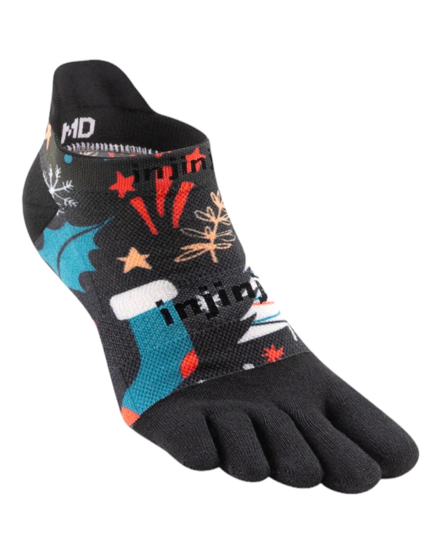 (Unisex) Injinji spectrum run lightweight no show